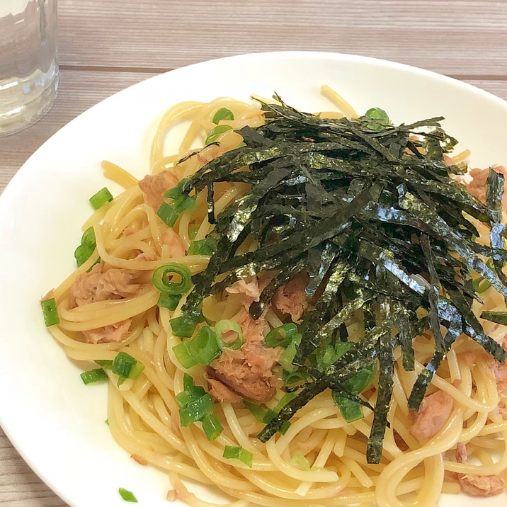 ツナ缶の麺つゆ 和風パスタ ♪